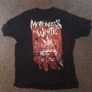 Motionless in white shirt
